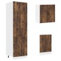 Mueble cocina Kalmar roble ahumado 8 pzas madera contrachapada de , Armarios de cocina - Ref: Foro24-3314806, Precio: 634,11 ...