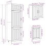 Mueble cocina Kalmar roble ahumado 8 pzas madera contrachapada de , Armarios de cocina - Ref: Foro24-3314806, Precio: 634,11 ...
