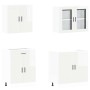 Mueble cocina Kalmar blanco de alto brillo 4 pzas de , Armarios de cocina - Ref: Foro24-3314873, Precio: 321,70 €, Descuento: %