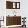 Mueble cocina Kalmar roble marrón 4 pzas madera contrachapada de , Armarios de cocina - Ref: Foro24-3314878, Precio: 286,15 €...