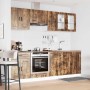 Mueble cocina Kalmar roble ahumado 8 pzas madera contrachapada de , Armarios de cocina - Ref: Foro24-3314846, Precio: 560,24 ...