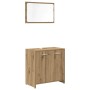 Juego de muebles baño 3 piezas madera ingeniería roble artisan de , Muebles de baño - Ref: Foro24-3328560, Precio: 110,84 €, ...
