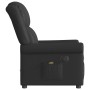 Sillón reclinable de masaje eléctrico negro brillante de , Sillones - Ref: Foro24-3303416, Precio: 239,00 €, Descuento: %