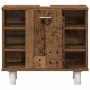 Juego de muebles de baño 4 piezas madera ingeniería envejecida de , Muebles de baño - Ref: Foro24-3328557, Precio: 285,37 €, ...