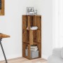 Mueble esquina madera contrachapada madera antigua 33x33x100 cm de , Taquillas y armarios de almacenamiento - Ref: Foro24-856...