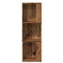 Mueble esquina madera contrachapada madera antigua 33x33x100 cm de , Taquillas y armarios de almacenamiento - Ref: Foro24-856...