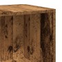 Mueble esquina madera contrachapada madera antigua 33x33x100 cm de , Taquillas y armarios de almacenamiento - Ref: Foro24-856...