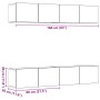 Muebles de TV de pared 4 uds madera vieja madera de ingeniería de , Muebles TV - Ref: Foro24-3328943, Precio: 182,54 €, Descu...