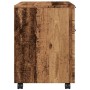 Archivador ruedas madera contrachapada madera vieja 45x38x54 cm de , Armarios y almacenamiento - Ref: Foro24-856949, Precio: ...