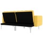Sofá cama de tela amarillo en Sofás | Comprar online en Foru.es