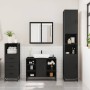 Juego de muebles de baño 3 pzas madera contrachapada negro de , Muebles de baño - Ref: Foro24-3301030, Precio: 247,51 €, Desc...