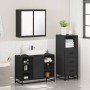 Juego de muebles de baño 3 pzas madera contrachapada negro de , Muebles de baño - Ref: Foro24-3301030, Precio: 247,51 €, Desc...