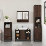 Set de muebles baño 3 pzas madera contrachapada roble marrón de , Muebles de baño - Ref: Foro24-3301064, Precio: 242,98 €, De...