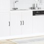 Mueble bajo fregadero Lucca madera contrachapada blanca de , Armarios de cocina - Ref: Foro24-853687, Precio: 84,63 €, Descue...