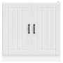 Mueble bajo fregadero Lucca madera contrachapada blanca de , Armarios de cocina - Ref: Foro24-853687, Precio: 84,63 €, Descue...