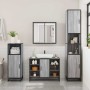 Set de muebles de baño 3 pzas madera contrachapada gris sonoma de , Muebles de baño - Ref: Foro24-3300973, Precio: 229,00 €, ...