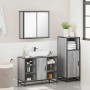 Set de muebles de baño 3 pzas madera contrachapada gris sonoma de , Muebles de baño - Ref: Foro24-3300973, Precio: 229,00 €, ...