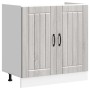 Panel para lavavajillas Lucca madera contrachapada sonoma gris de , Armarios de cocina - Ref: Foro24-853693, Precio: 82,06 €,...