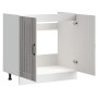 Panel para lavavajillas Lucca madera contrachapada sonoma gris de , Armarios de cocina - Ref: Foro24-853693, Precio: 82,06 €,...