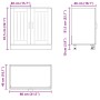 Panel para lavavajillas Lucca madera contrachapada sonoma gris de , Armarios de cocina - Ref: Foro24-853693, Precio: 82,06 €,...