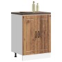 Mueble bajo fregadero Lucca madera contrachapada madera antigua de , Armarios de cocina - Ref: Foro24-853685, Precio: 86,10 €...