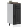 Mueble bajo de cocina Lucca madera ingeniería negra de , Armarios de cocina - Ref: Foro24-853698, Precio: 71,90 €, Descuento: %