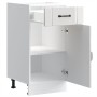 Mueble bajo de cocina Lucca blanca de alto brillo de , Armarios de cocina - Ref: Foro24-853709, Precio: 85,75 €, Descuento: %