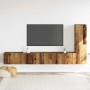 Muebles de TV de pared 3 uds madera vieja madera de ingeniería de , Muebles TV - Ref: Foro24-3328983, Precio: 162,72 €, Descu...