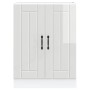 Mueble bajo para fregadero Lucca blanco brillante de , Armarios de cocina - Ref: Foro24-853679, Precio: 91,79 €, Descuento: %