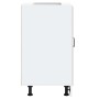 Mueble bajo para fregadero Lucca blanco brillante de , Armarios de cocina - Ref: Foro24-853679, Precio: 91,79 €, Descuento: %