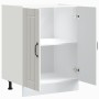 Mueble bajo para fregadero Lucca blanco brillante de , Armarios de cocina - Ref: Foro24-853679, Precio: 91,79 €, Descuento: %