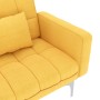 Sofá cama de tela amarillo en Sofás | Comprar online en Foru.es