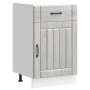 Mueble bajo de cocina Lucca madera contrachapada gris sonoma de , Armarios de cocina - Ref: Foro24-853723, Precio: 95,01 €, D...