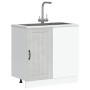 Mueble bajo fregadero Lucca madera reconstituida de , Armarios de cocina - Ref: Foro24-854312, Precio: 87,40 €, Descuento: %