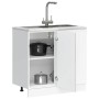 Mueble bajo fregadero Lucca madera reconstituida de , Armarios de cocina - Ref: Foro24-854312, Precio: 87,40 €, Descuento: %