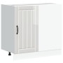 Mueble bajo para fregadero Lucca blanco brillante de , Armarios de cocina - Ref: Foro24-854310, Precio: 99,39 €, Descuento: %