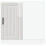 Mueble bajo para fregadero Lucca blanco brillante de , Armarios de cocina - Ref: Foro24-854310, Precio: 99,39 €, Descuento: %