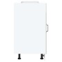 Mueble bajo para fregadero Lucca blanco brillante de , Armarios de cocina - Ref: Foro24-854310, Precio: 99,39 €, Descuento: %
