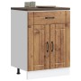 Mueble bajo de cocina Lucca madera vieja de , Armarios de cocina - Ref: Foro24-853735, Precio: 93,80 €, Descuento: %