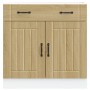 Mueble bajo de cocina Lucca roble sonoma de , Armarios de cocina - Ref: Foro24-853740, Precio: 98,23 €, Descuento: %