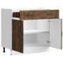 Mueble bajo de cocina Lucca roble ahumado de , Armarios de cocina - Ref: Foro24-853742, Precio: 103,29 €, Descuento: %