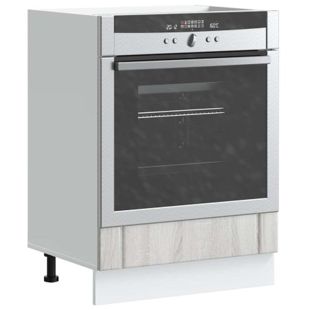 Armario de horno Lucca madera contrachapada sonoma gris de , Armarios de cocina - Ref: Foro24-853763, Precio: 67,61 €, Descue...
