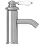 Silberner Waschbeckenhahn 130x180 mm von vidaXL, Wasserhähne - Ref: Foro24-149074, Preis: 38,57 €, Rabatt: %