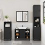 Juego de muebles de baño 4 pzas madera contrachapada negro de , Muebles de baño - Ref: Foro24-3301210, Precio: 451,22 €, Desc...