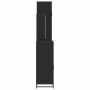 Juego de muebles de baño 4 pzas madera contrachapada negro de , Muebles de baño - Ref: Foro24-3301210, Precio: 451,22 €, Desc...