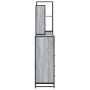 Set de muebles de baño 4 pzas madera contrachapada gris sonoma de , Muebles de baño - Ref: Foro24-3301303, Precio: 350,27 €, ...