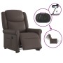 Sillón reclinable eléctrico marrón brillante de , Sillones - Ref: Foro24-3303423, Precio: 323,84 €, Descuento: %