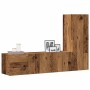 Muebles de TV de pared 3 uds madera vieja madera de ingeniería de , Muebles TV - Ref: Foro24-3328957, Precio: 113,29 €, Descu...