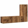 Muebles de TV de pared 3 uds madera vieja madera de ingeniería de , Muebles TV - Ref: Foro24-3328957, Precio: 113,29 €, Descu...