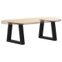 Patas para mesa de comedor forma V 2 uds negro 30x(30-31,3) cm de , Patas para mesas - Ref: Foro24-4012520, Precio: 50,93 €, ...